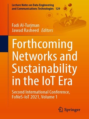 cover image of Forthcoming Networks and Sustainability in the IoT Era